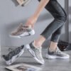 Fashionable And Simple Flying Woven Breathable Sneakers
